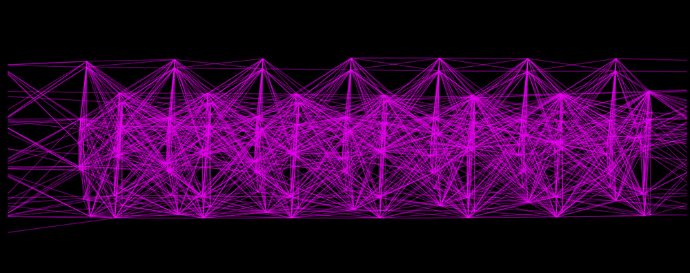 An image of visual art made from JavaScript and SVG. This work is called AOM.Render.031424.16