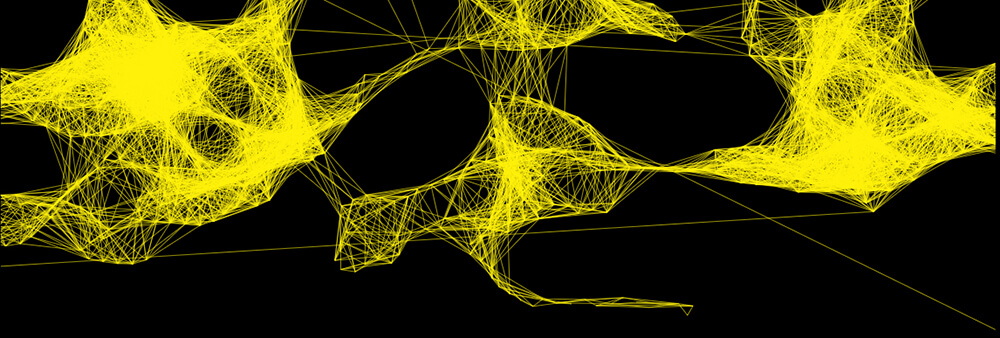 An image of visual art made from JavaScript and SVG. This work is called AOM.Render.031424.7